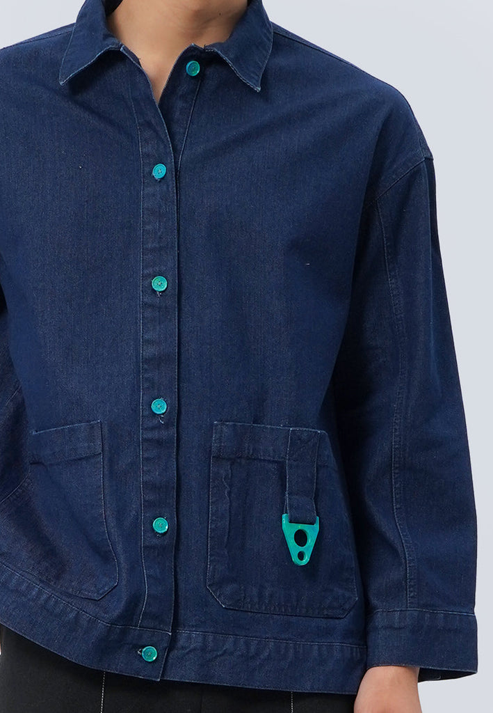 JENAHARA X DBMF RAVEN JAKET SHIRT