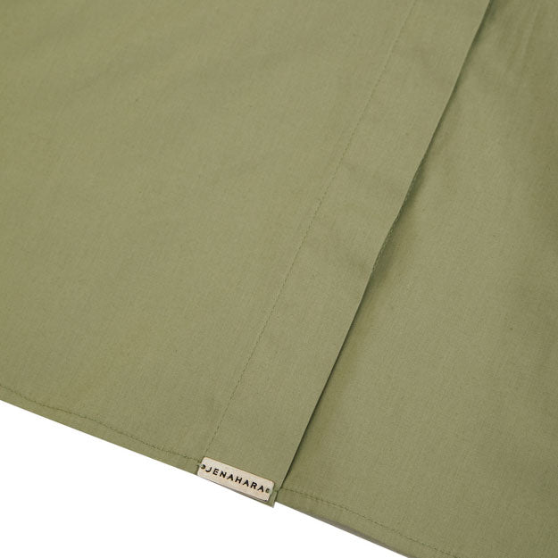 Ikigai Belt-Buttoned Tunic Sage Green