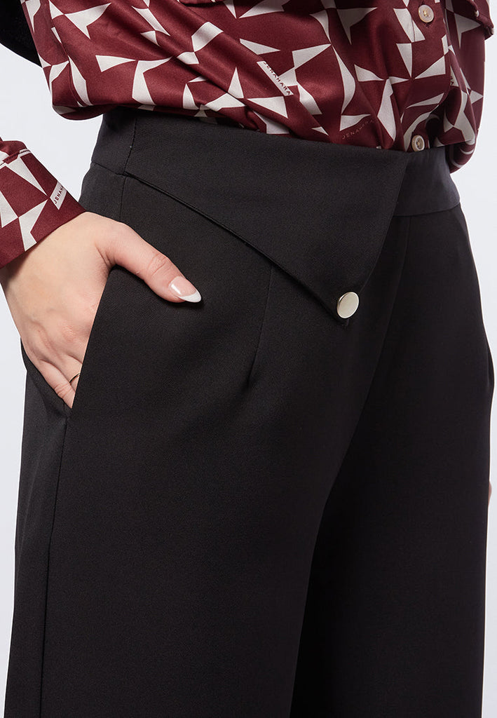 HIGH WAIST PANTS WITH DETAIL